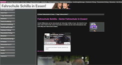 Desktop Screenshot of fahrschule-schilla.de